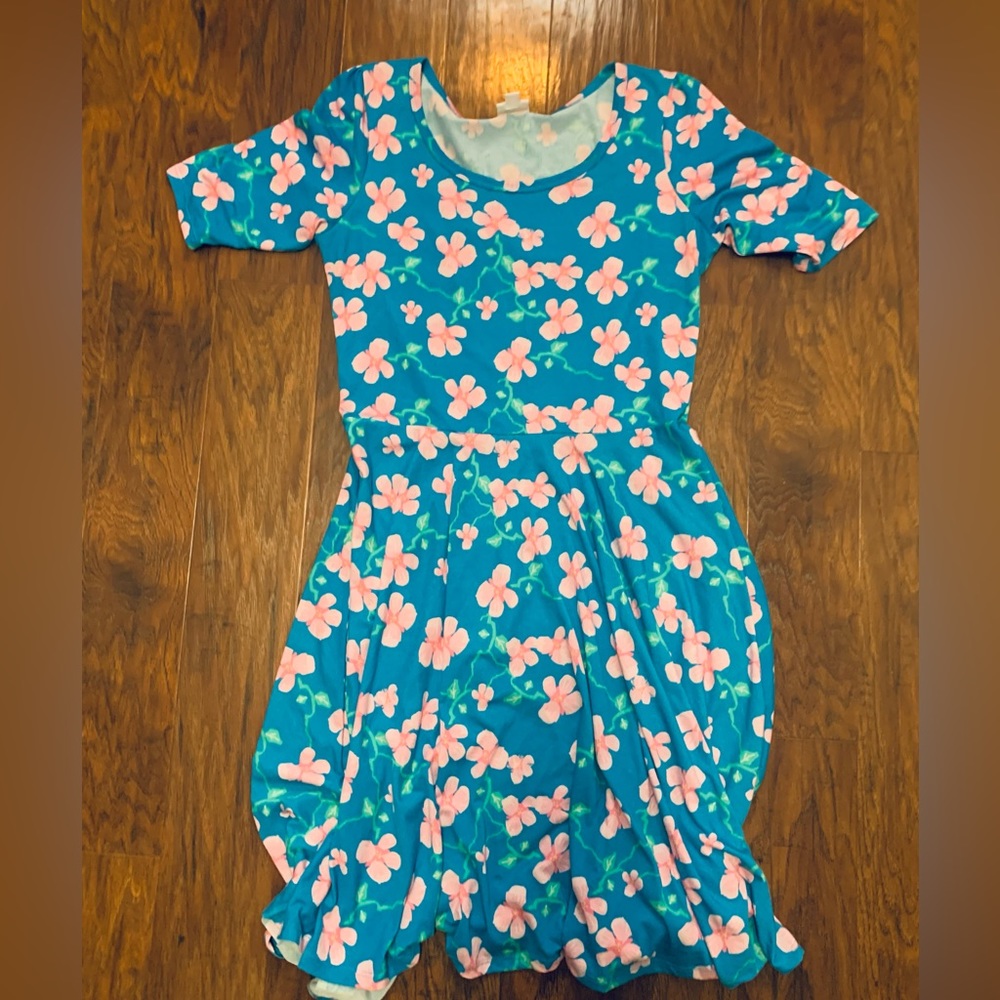 Pink Flower Dress